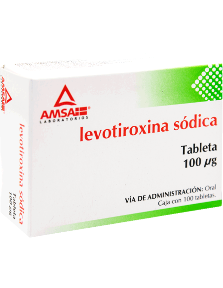 Levotiroxona Sódica Tabs 100uG C/100 (AMSA)