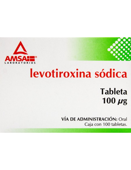 Levotiroxona Sódica Tabs 100uG C/100 (AMSA)