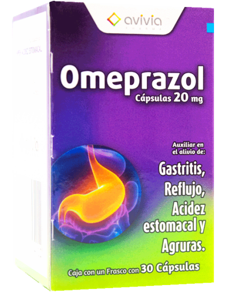 Omeprazol Caps 20mg C/30 (Avivia)