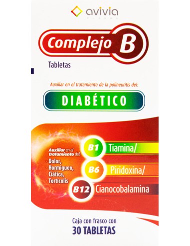 Complejo B Diabético Tabs C/30