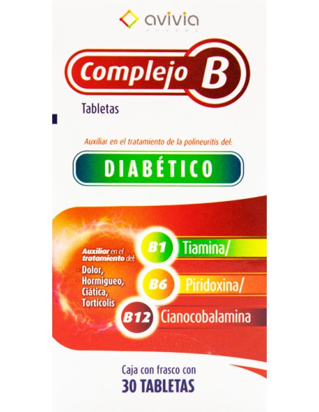 Complejo B Diabético Tabs C/30