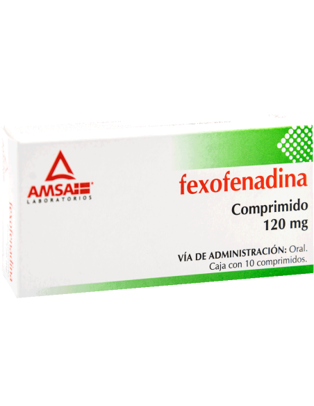 Fexofenadina Comp. 120mg C/10 (Amsa)