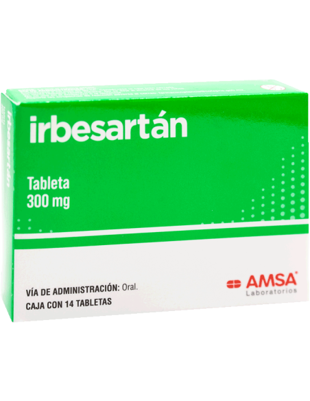Irbesartán Tabs. 300 mg C/14 (Amsa)
