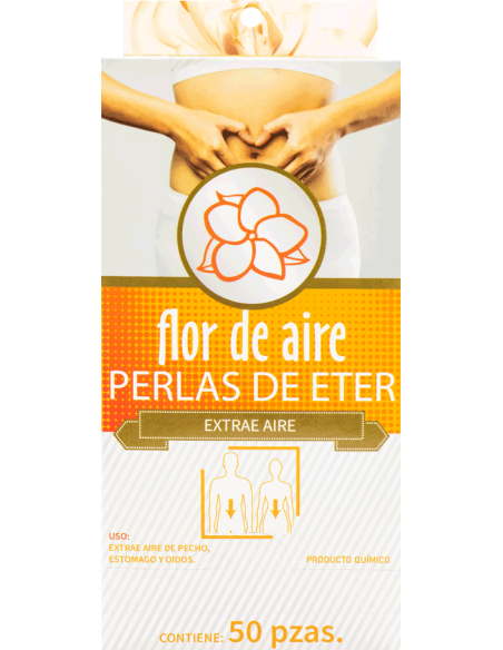 Perlas de Eter Flor de Aire C/50