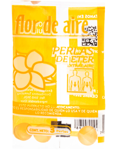 Perlas de Eter Flor de Aire C/50