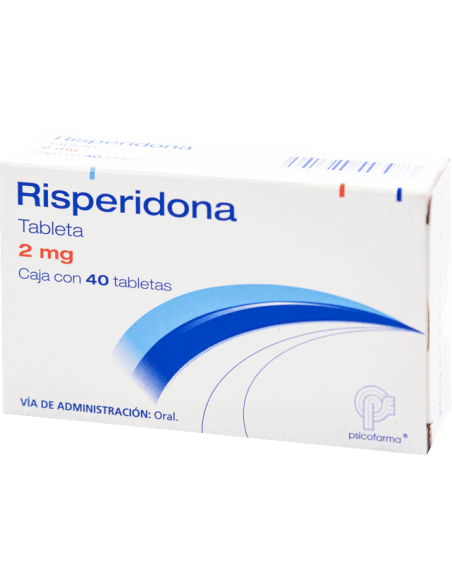Risperidona Tabs 2mg C/40 (Psicofarma)