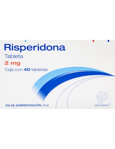 Risperidona Tabs 2mg C/40 (Psicofarma)