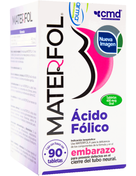 Materfol Tabs 400mcg C/90