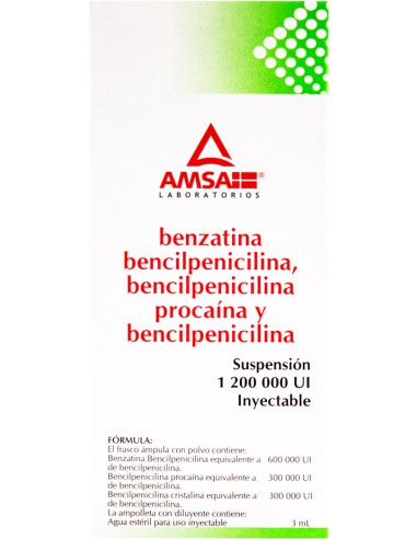Bencilpenicilina, Benzatina Comb. Sol. Iny....
