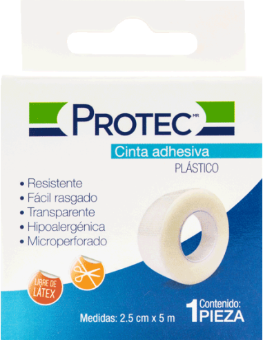 Cinta Adhesiva Plastico 2.5cm X 5m C/1 (Protec)