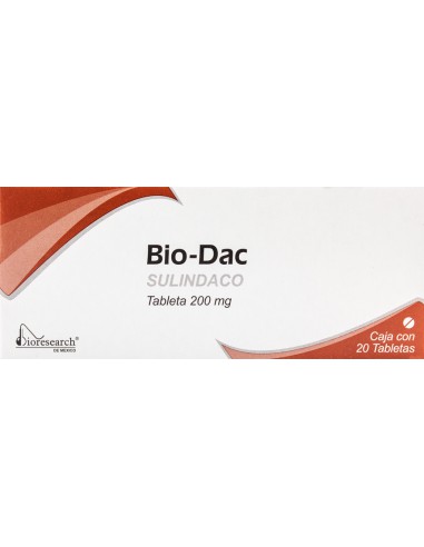 Bio-Dac Tabs 200mg C/20