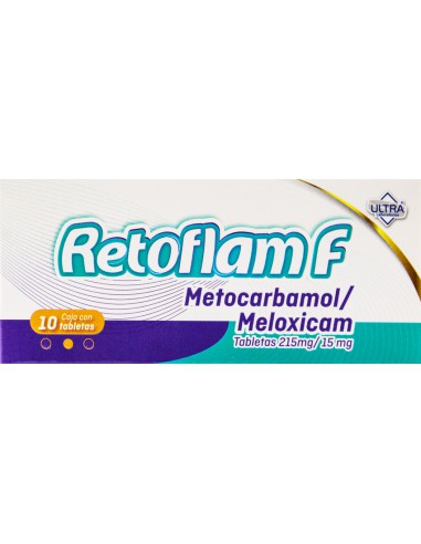 Retoflam F Tabs 215mg/ 15mg C/10
