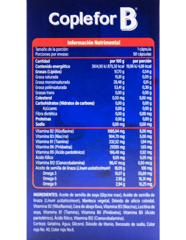 Coplefor B Caps C/50