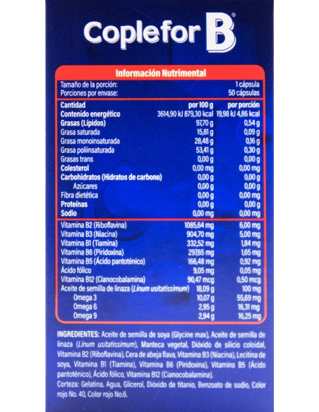 Coplefor B Caps C/50