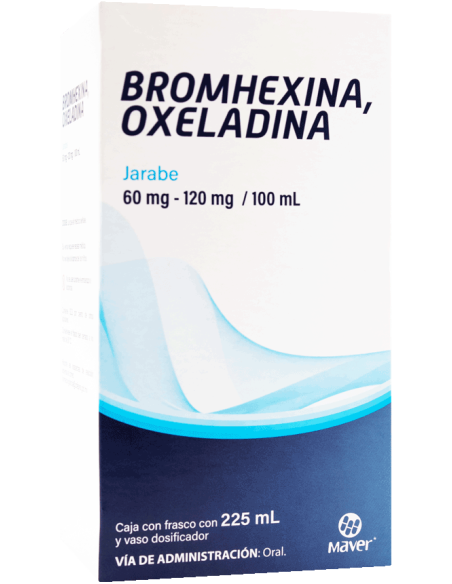 Bromhexina, Oxeladina Jbe Fco 225mL (Maver)