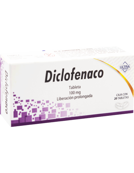 Diclofenaco Tabs L.P. 100mg C/20 (Ultra)