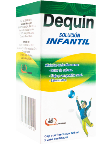 Dequin Sol. Infantil Fco 120mL