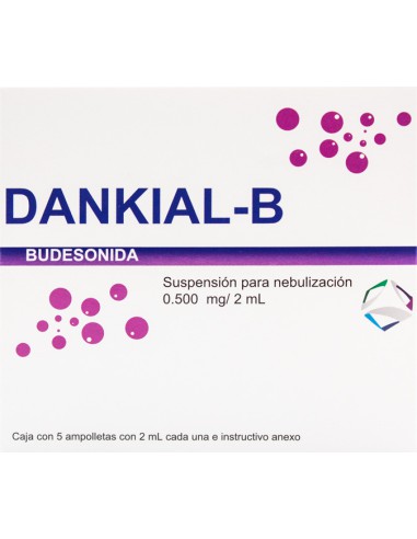 Dankial-B Susp. Para Nebulización 0.500mg Amp C/5