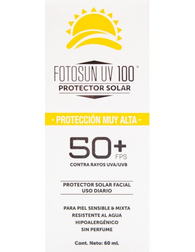 Fotosun UV 100 Facial  FPS50+ 60mL