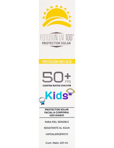 Fotosun UV 100 KIDS FPS50+ 125mL
