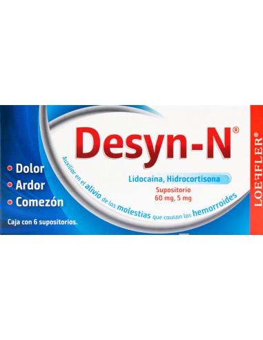 Desyn-N Supositorios C/6