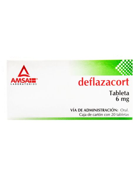 Deflazacort Tabs. 6mg C/20 (Amsa)
