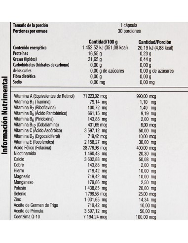 Gelcavit Platinum Caps C/30