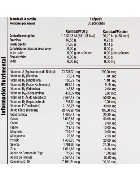 Gelcavit Platinum Caps C/30