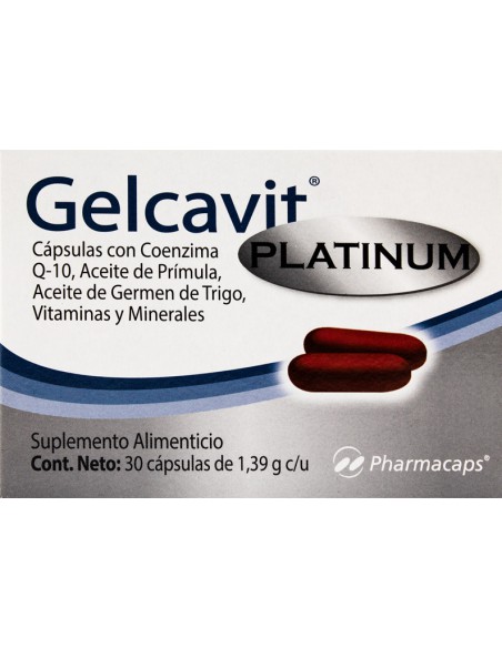 Gelcavit Platinum Caps C/30