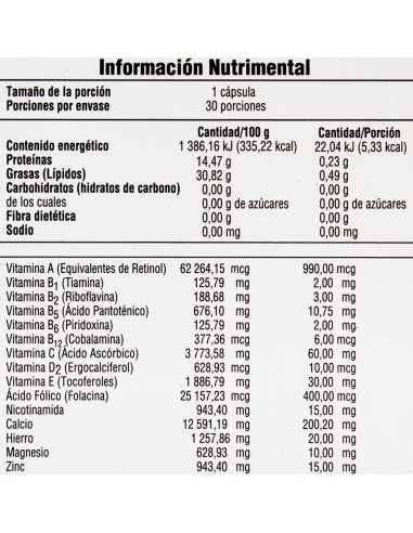 Gelcavit 9M Caps C/30