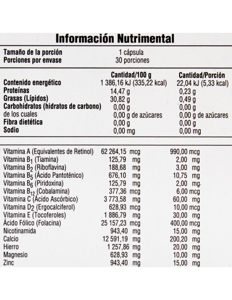 Gelcavit 9M Caps C/30