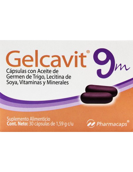 Gelcavit 9M Caps C/30