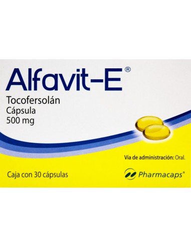 Alfavit-E Caps 500mg C/30