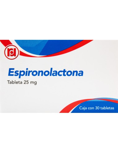 Espironolactona Tabs 25mg C/30 (Randall)