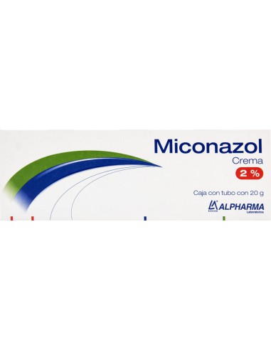 Miconazol Crema 2% Tubo con 20g (Alpharma)
