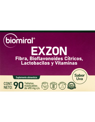 Exzon Tabs Masticables C/90