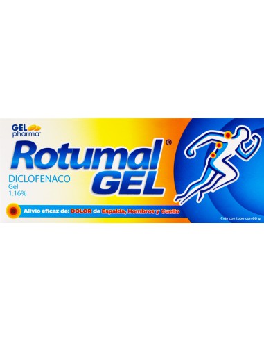 Rotumal Gel 1.16% Tubo 60g