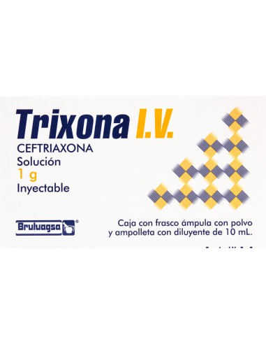 Trixona I.V Sol. Iny 1 g Amp. 10 mL