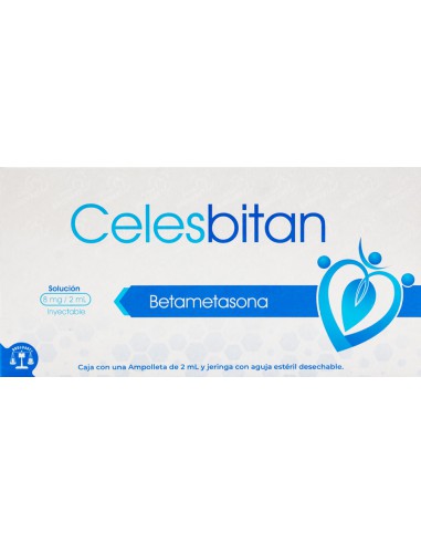 Celesbitan Sol. Iny 8mg Amp. 2 mL C/1