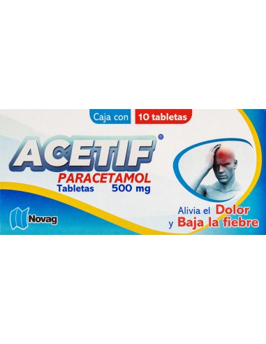 Acetif Tabs 500mg C/10
