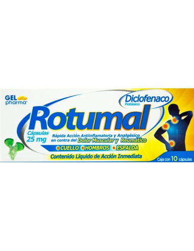 Rotumal Caps 25mg C/10