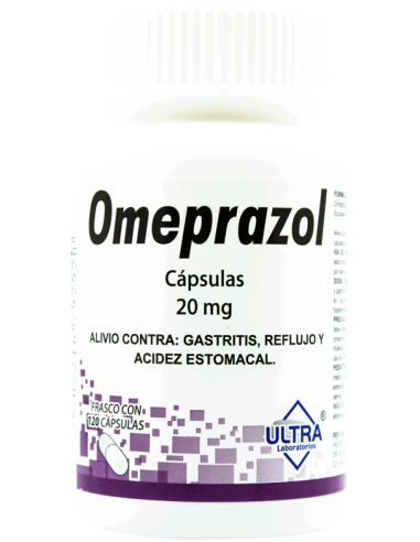 Omeprazol Caps 20mg C/120 (Ultra)