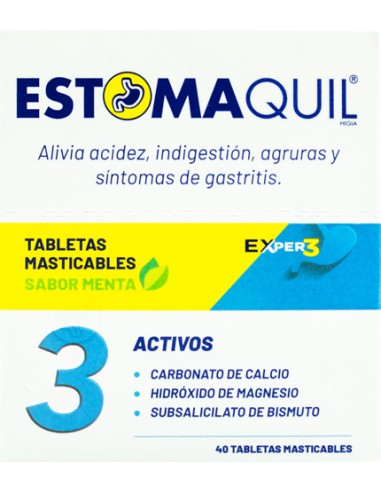 Estomaquil Tabs. Masticables C/40