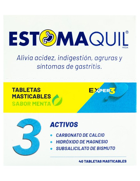 Estomaquil Tabs. Masticables C/40