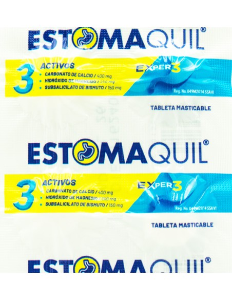 Estomaquil Tabs. Masticables C/40