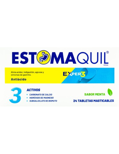 Estomaquil Tabs. Masticables C/24