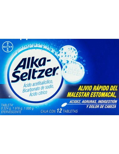 Alka Seltzer Tabs Efferv. C/12