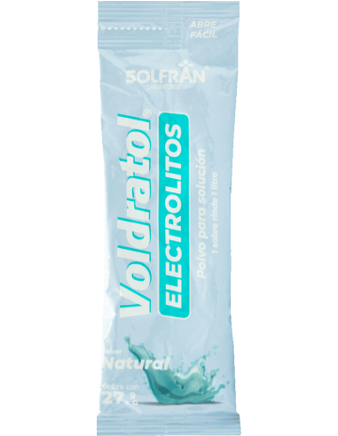Voldratol Electrolitos Orales Natural Sobre de 27.9g C/1