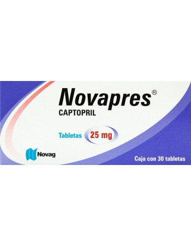 Novapres Tabs 25mg C/30