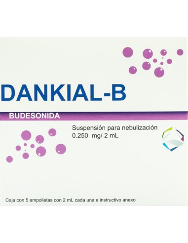 Dankial-B Susp. Para Nebulización 0.250mg Amp C/5